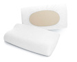 Prostěradlo DELUXE Bílá bílá Anatomický povlak 60x35/20 L-XL