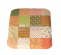 Patchwork oranžovozelený/pruh