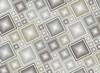 Ubrusovina PVC Diamanty šedá