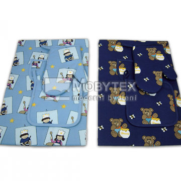 Zástěra dětský set 3-díl