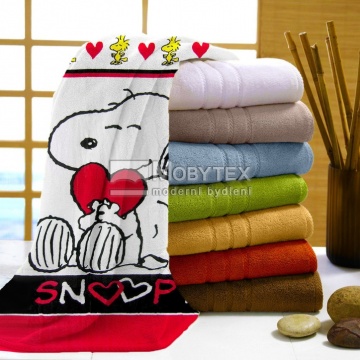 Osuška Snoopy love