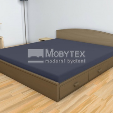 Prostěradlo MATĚJOVSKÝ Tmavě modré