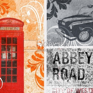 Prostírání Matějovský England vintage