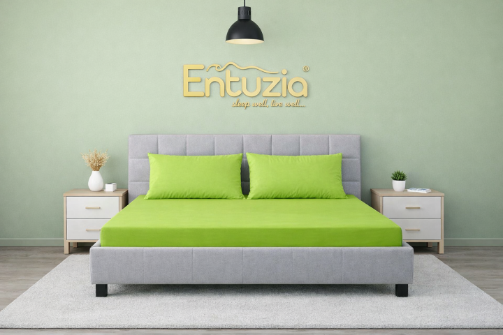 Prostěradlo DELUXE Zelená kiwi