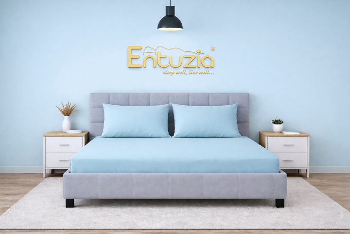 Prostěradlo DELUXE Světle modrá