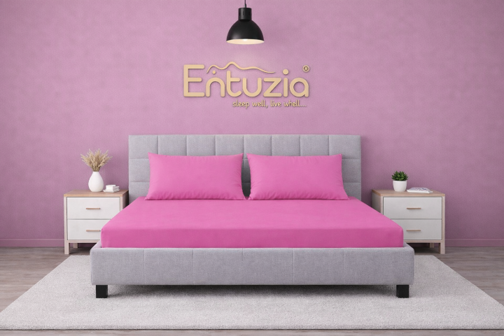 Prostěradlo DELUXE Růžové