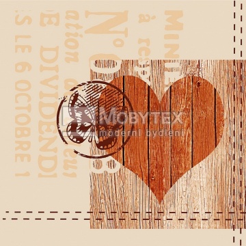 Prostírání Matějovský Heart