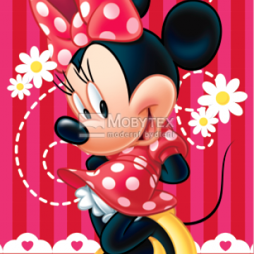 Osuška Minnie pinkie Red 2015 JF