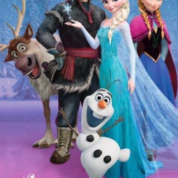 Osuška Ledové království-Frozen heart JF