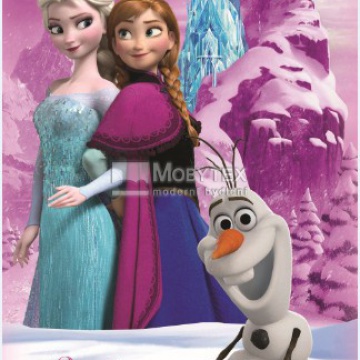 Osuška Ledové království-Frozen pink trio JF