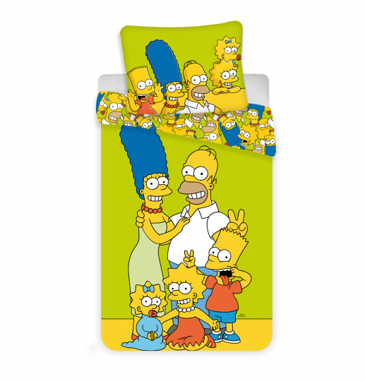 Simpsons green yellow