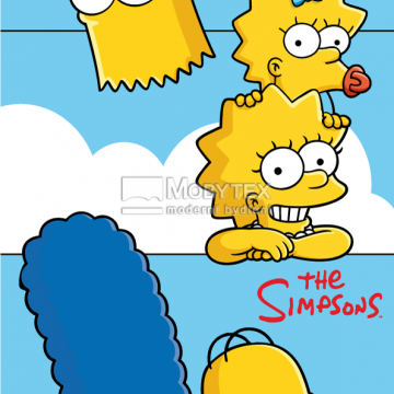 Osuška Simpsons family Clouds