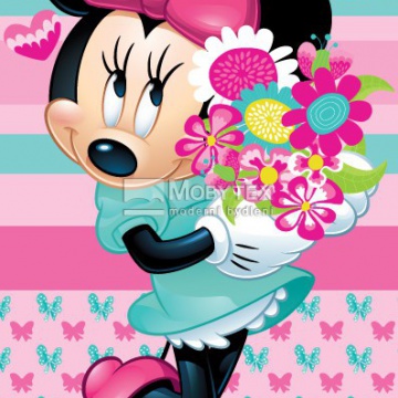 Osuška Minnie flower