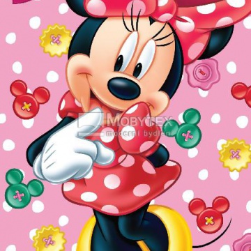 Osuška Minnie pinkie