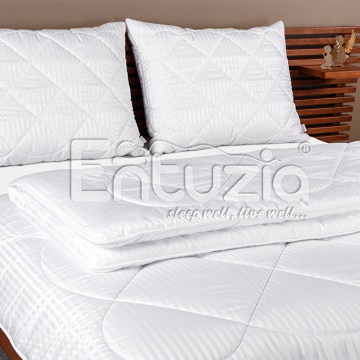 ENTUZIA přikrývka a polštáře Royal DELUXE DuoPack / 2600g / (1300+1300)140x200