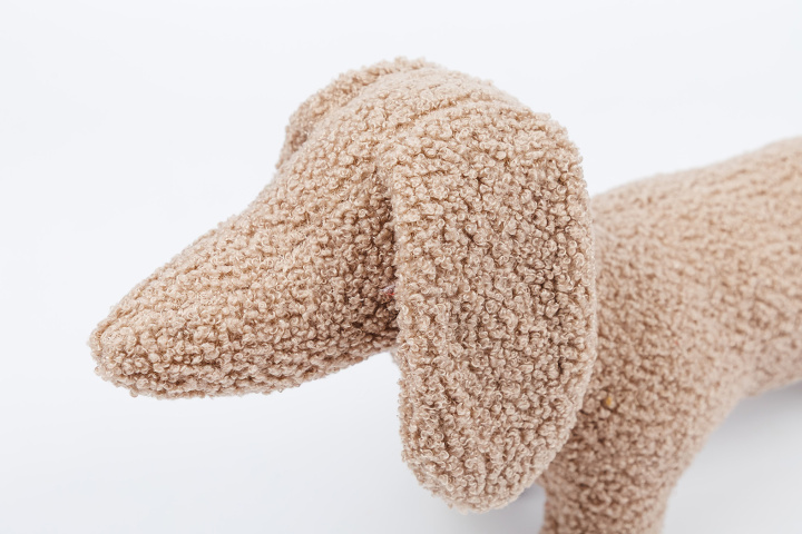 Plyšák/polštářek mikrospandex Jezevčík