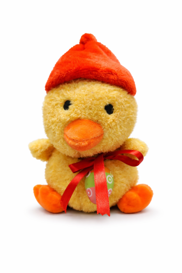 Plyšák/polštářek mikrospandex Kuře