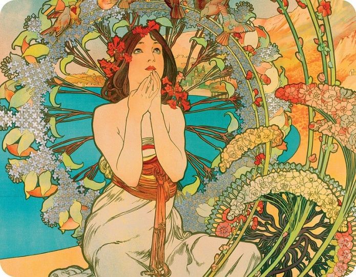 Prostírání Matějovský Alfons Mucha MONACO