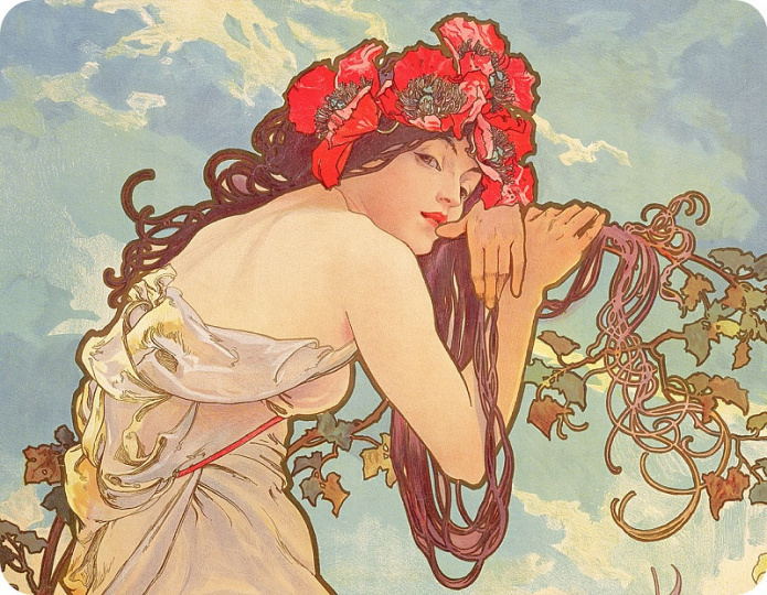 Prostírání Matějovský Alfons Mucha SUMMER