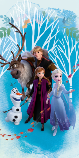 osuška Frozen 2 Blue