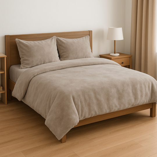 A 25 Sleep Well PMF UNI hladké (JEDNOBAREVNÉ) 1x 200/240, 2x 70/90 Oříšek