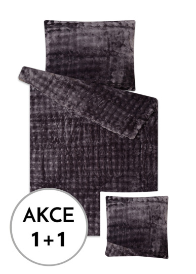 A Akce 1+1 Obláčky antracit + 40/40 zdarma