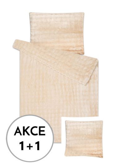 A Akce 1+1 Obláčky béžové + 40/40 zdarma