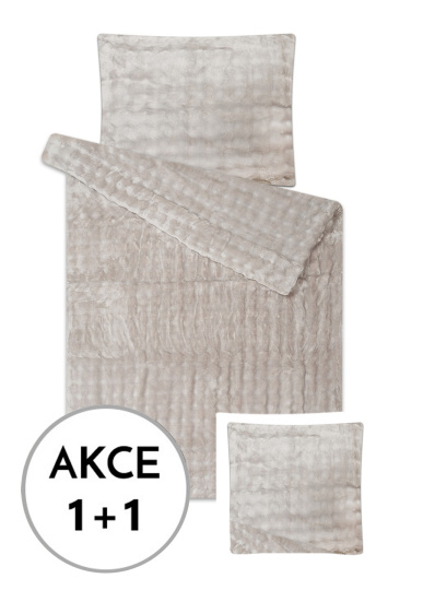 A Akce 1+1 Obláčky světle šedé + 40/40 zdarma