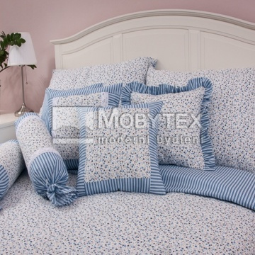 Kytička Pomněnka modrá/modrý proužek