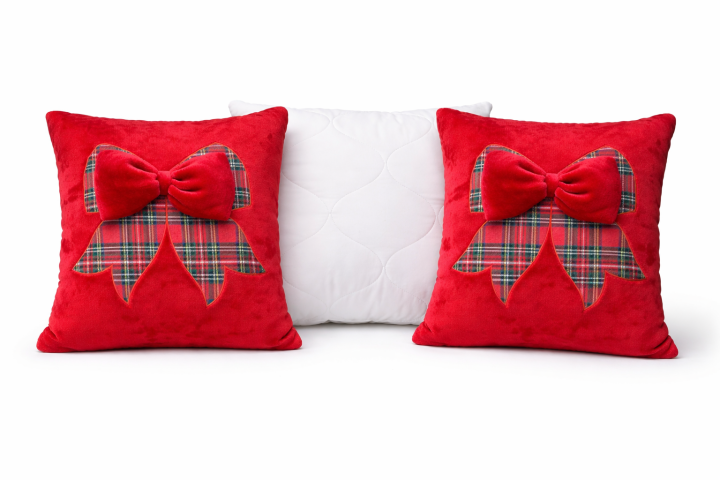 AKCE 2+1 2x povlak 40/40 PMZ tisk + 1x výplň 40/40 povlak 40/40 mašle