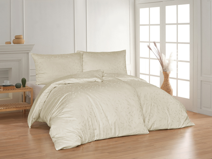 Mako-Damašek Victoria světle žlutá