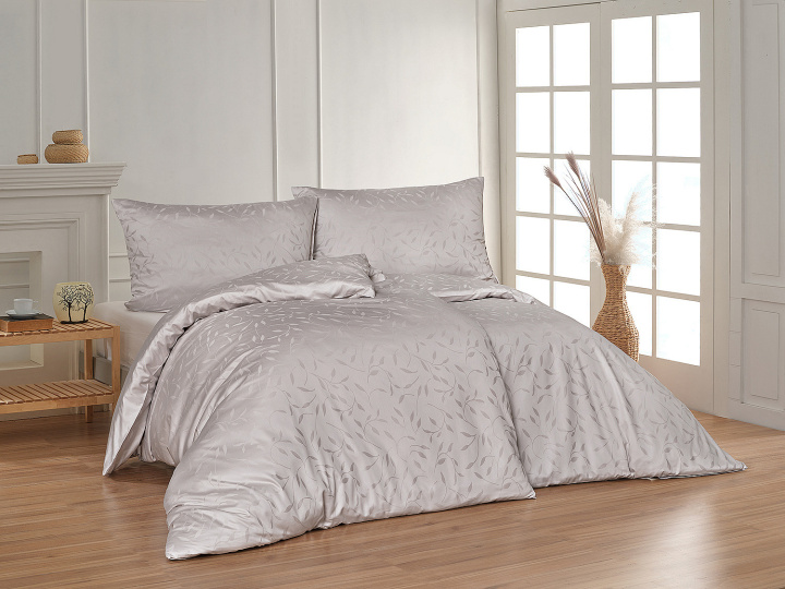 Mako-Damašek Victoria světle šedá