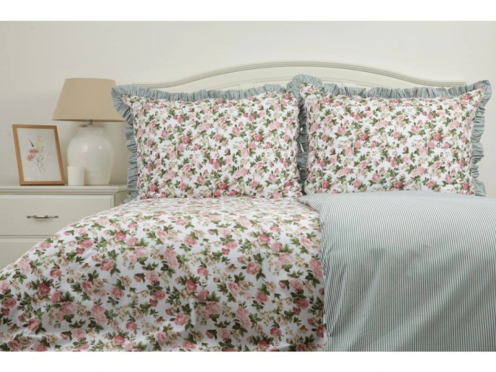 024 Růže Rustikál/olivový proužek