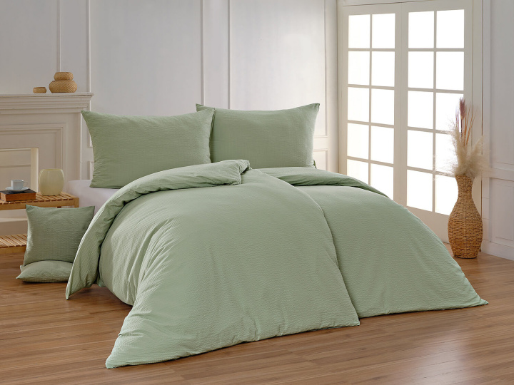 Povlečení krep světle zelený
