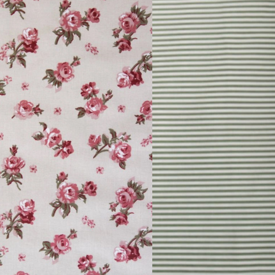 Letní deka PZ Manon/olivový proužek