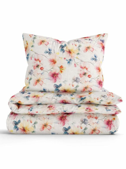 Mušelín SV Jemný květinový motiv