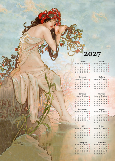 Utěrka KALENDÁŘ 2027