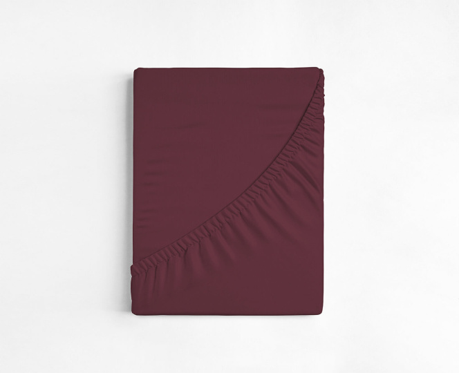Prostěradlo MA burgundy