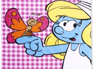 Osuška Tip Šmoulinka Butterfly