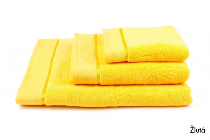 Ručník Microbavlna 30x50 Žlutá
