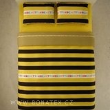 BENETTON Super Stripes zolto